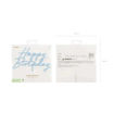 Picture of CAKE TOPPER HAPPY BIRTHDAY MISTY BLUE 16.5CM